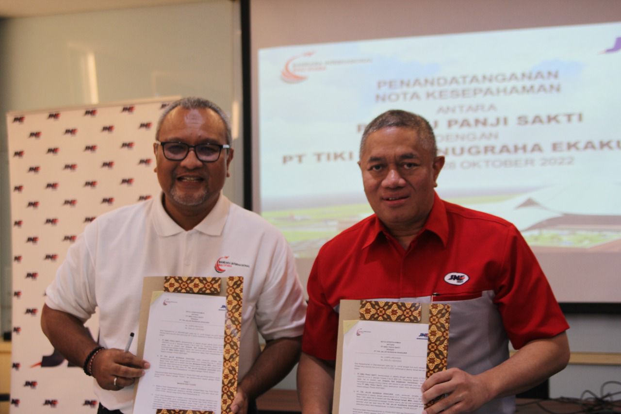Perkuat Pengiriman Logistik Indonesia Timur. PT BIBU Gandeng JNE