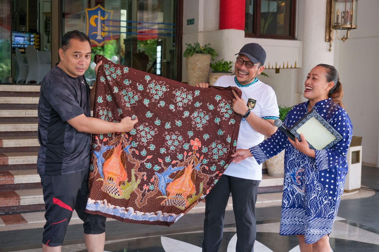 Visual Batik Surabaya Maritim Dikenalkan, Seperti Apa?