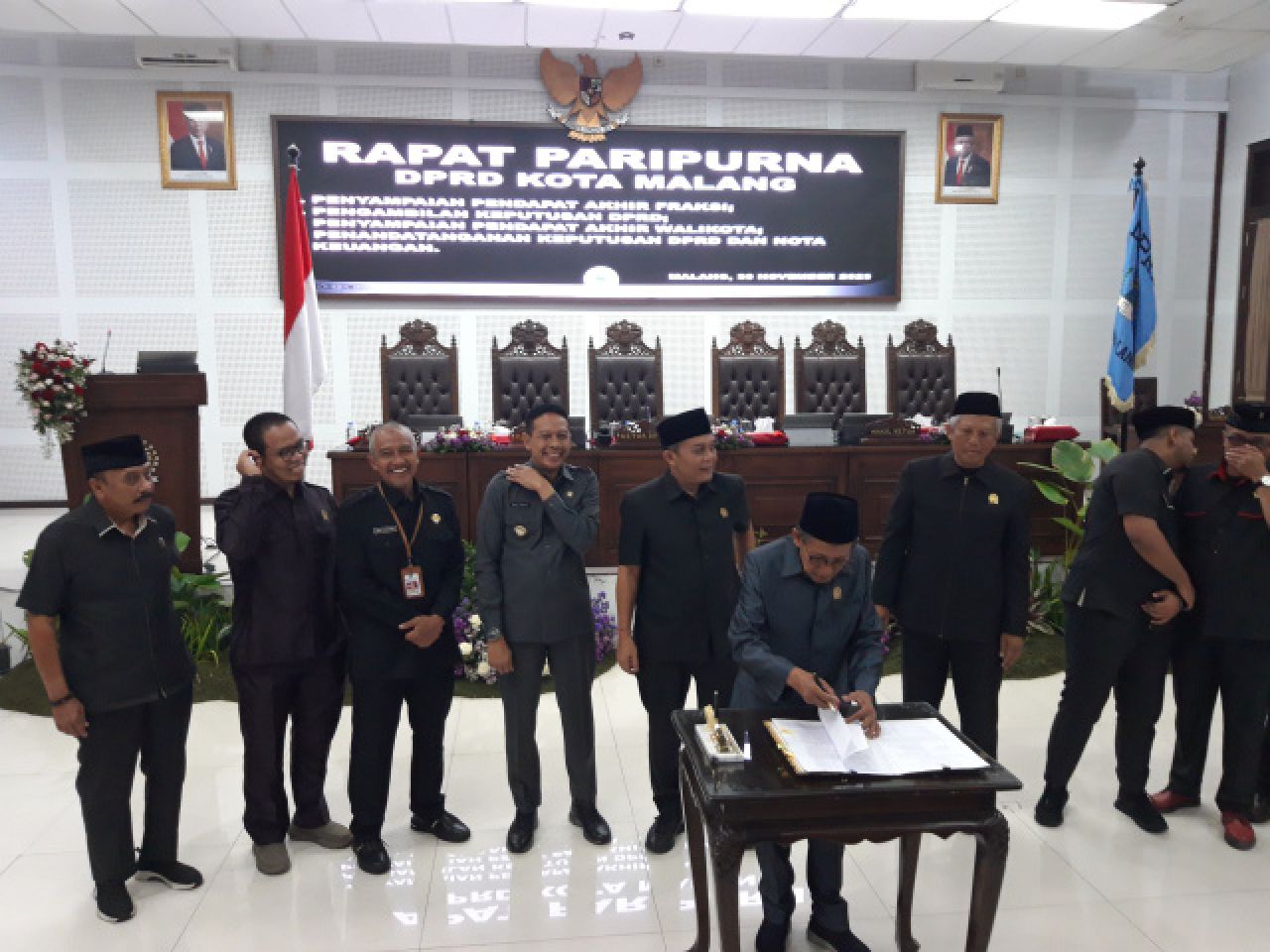 DPRD Kota Malang Setujui Perda APBD 2024