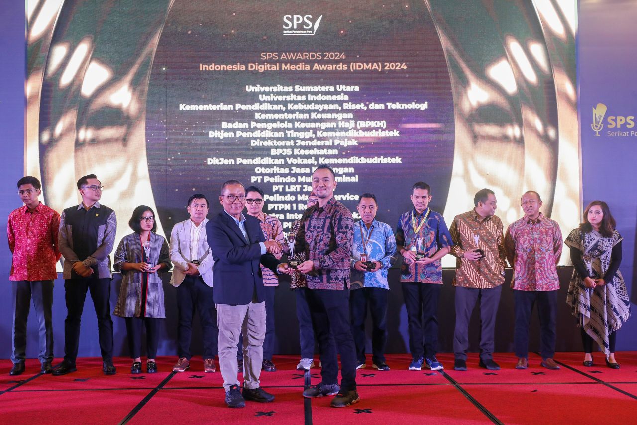 Media Sosial Pelindo Marine Sabet Penghargaan dari Serikat Perusahaan Pers