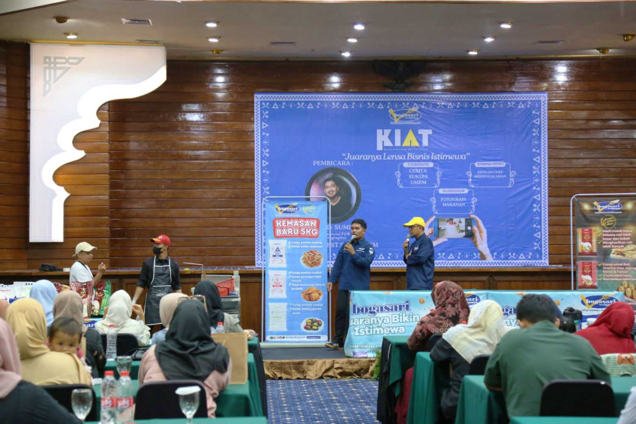 Bogasari Targetkan UKM Peserta Edukasi KIAT & Akselerasi Naik 25%