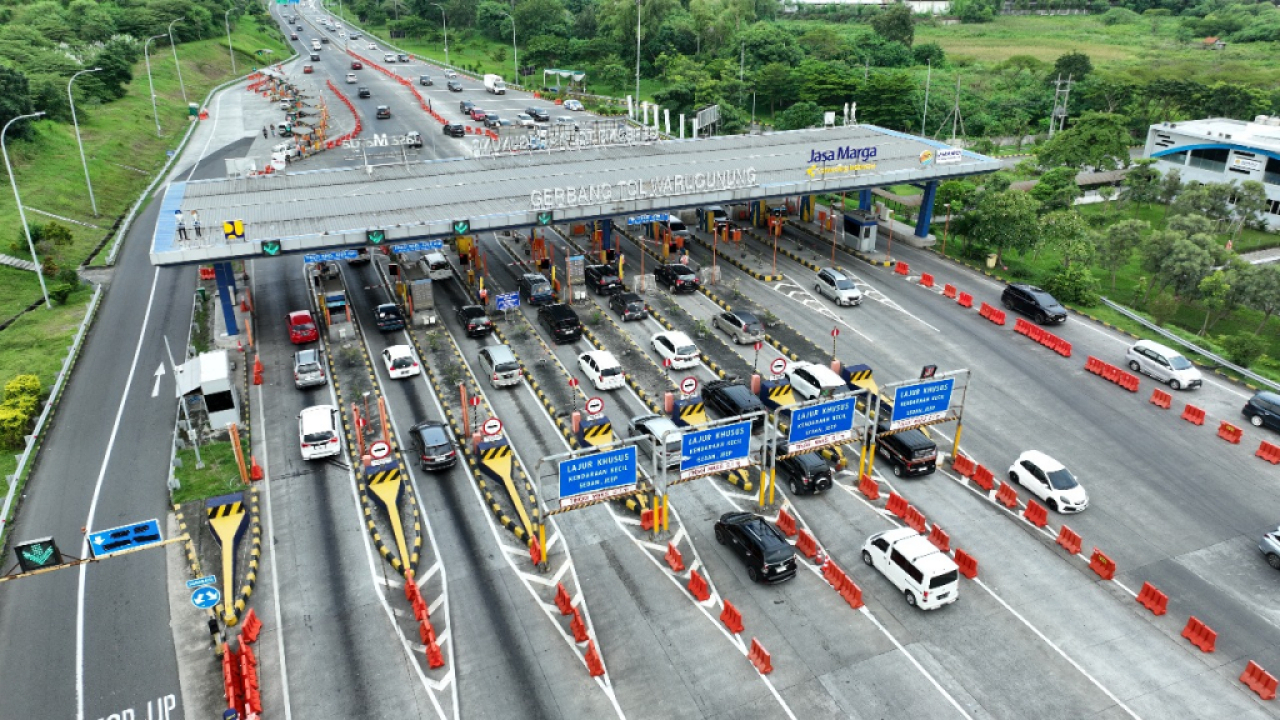 Libur Iduladha, Arus Kendaraan di Gerbang Tol Warugunung Diproyeksi Naik 1%